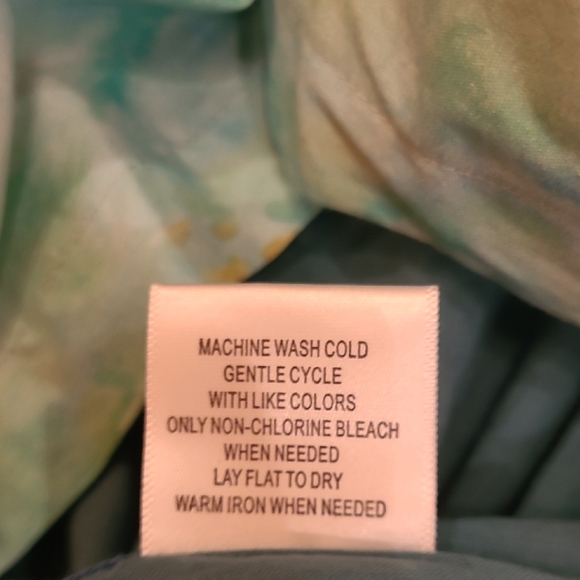 Modcloth Ocean Adventure Blue Midi Skirt-Sz-S - Picture 6 of 10